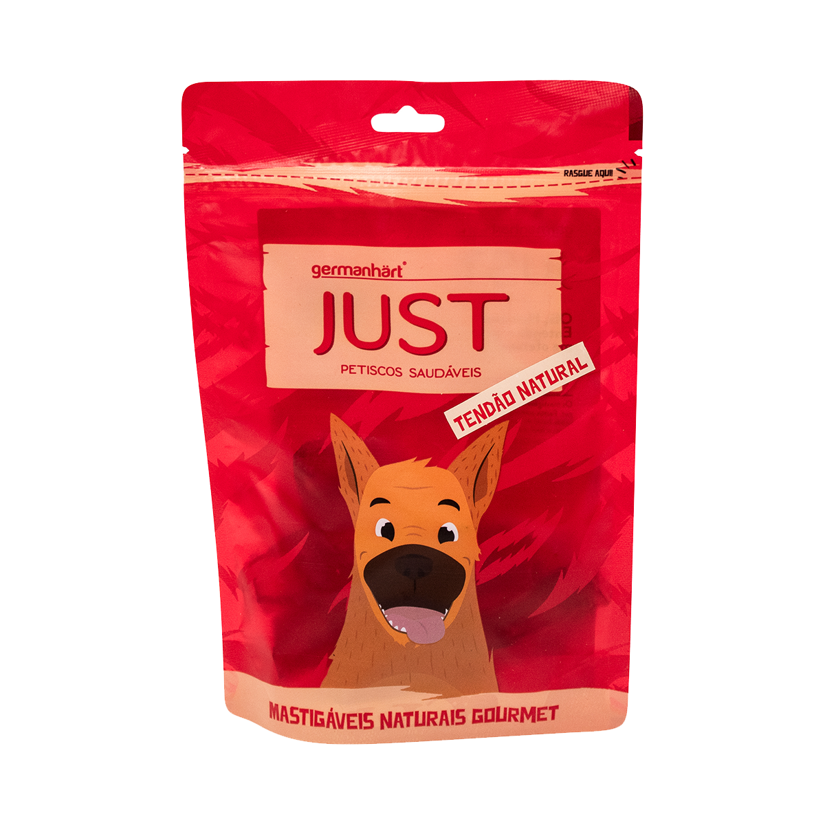 Petisco para cães Natural Mastigável Desidratado Tendão Bovino