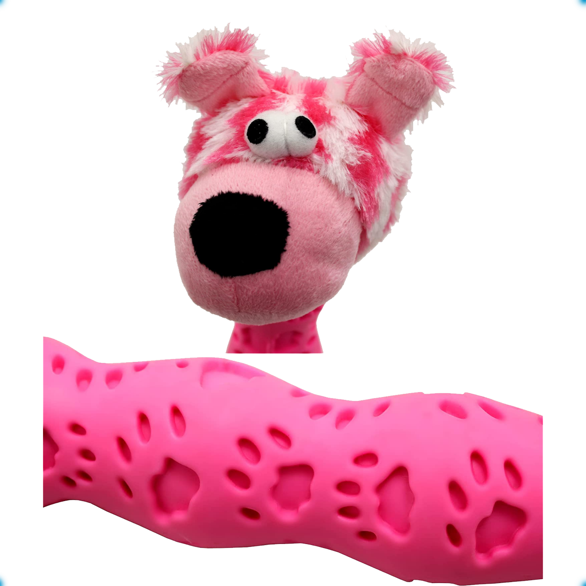 Brinquedo Pet Interativo Mordedor Borracha c/ Apito Hercules
