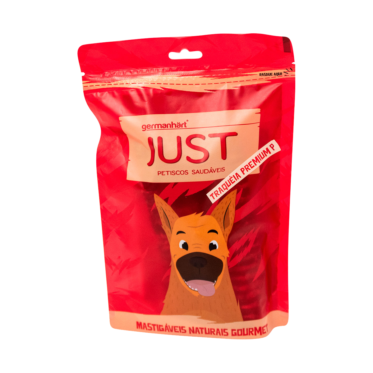 Petisco para cães Natural Mastigável Desidratado Tráqueia Bovino