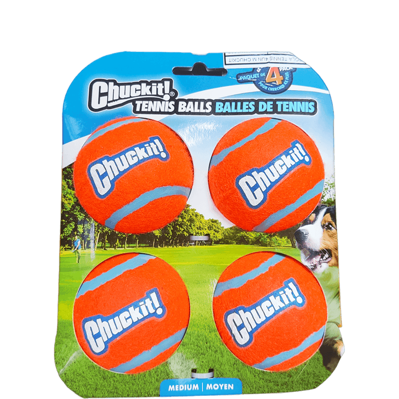 Brinquedo Pet Cão 4 Bolinhas De Tenis Chuckit Importada Eua