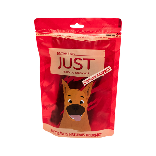 Petisco para cães Natural Mastigável Desidratado Esôfago Bovino