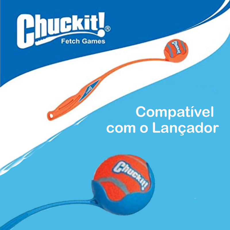 Brinquedo Pet Cão 4 Bolinhas De Tenis Chuckit Importada Eua