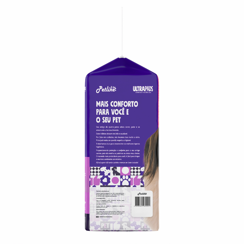 Tapete Higiênico Pet para Cães Super Aroma Lavanda 80x60 30u