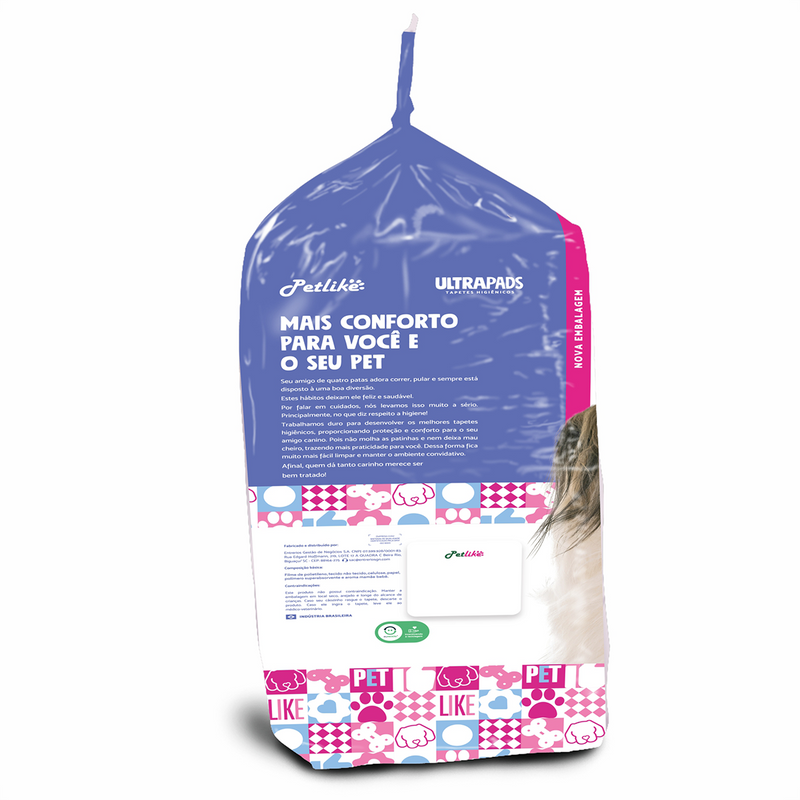 Tapete Higiênico Pet para Cães Super Aroma Bebê 80x60 30u
