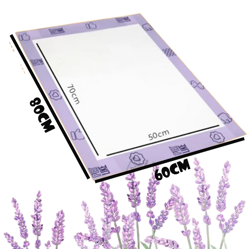 Tapete Higiênico Pet para Cães Super Aroma Lavanda 80x60 30u