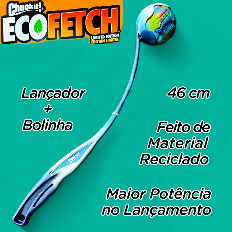 Brinquedo Pet Dog lançador ChuckIt + Bolinha Importado EUA