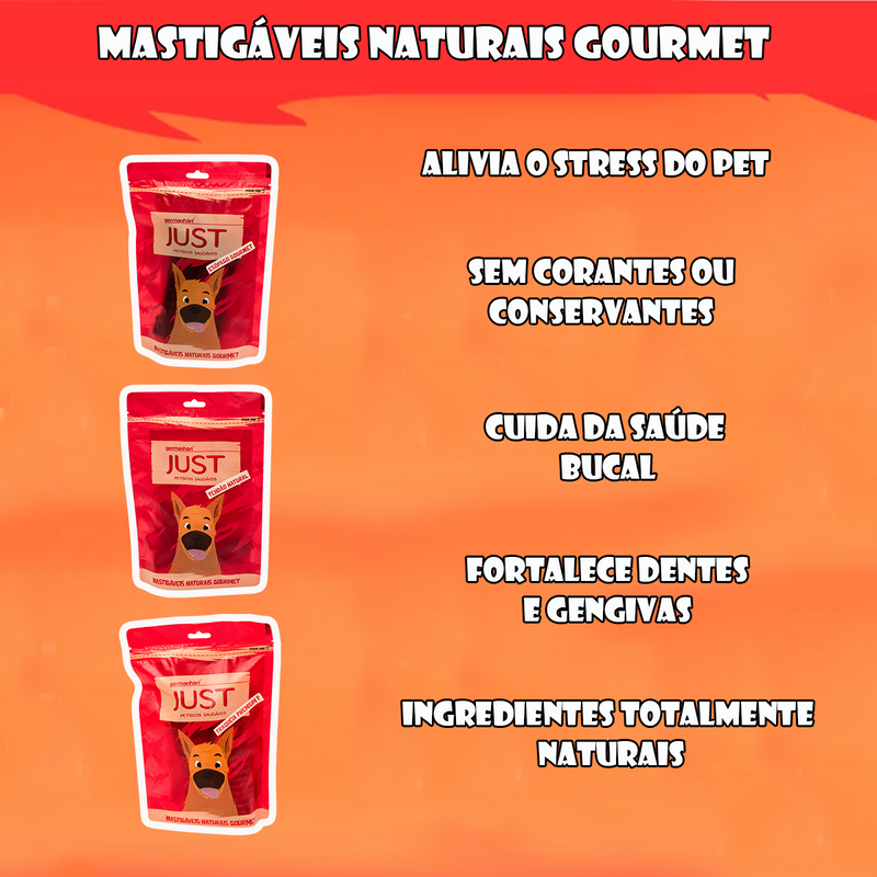 Petisco para cães Natural Mastigável Desidratado Tráqueia Bovino